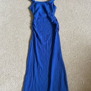 Rich Blue Maxi Dress